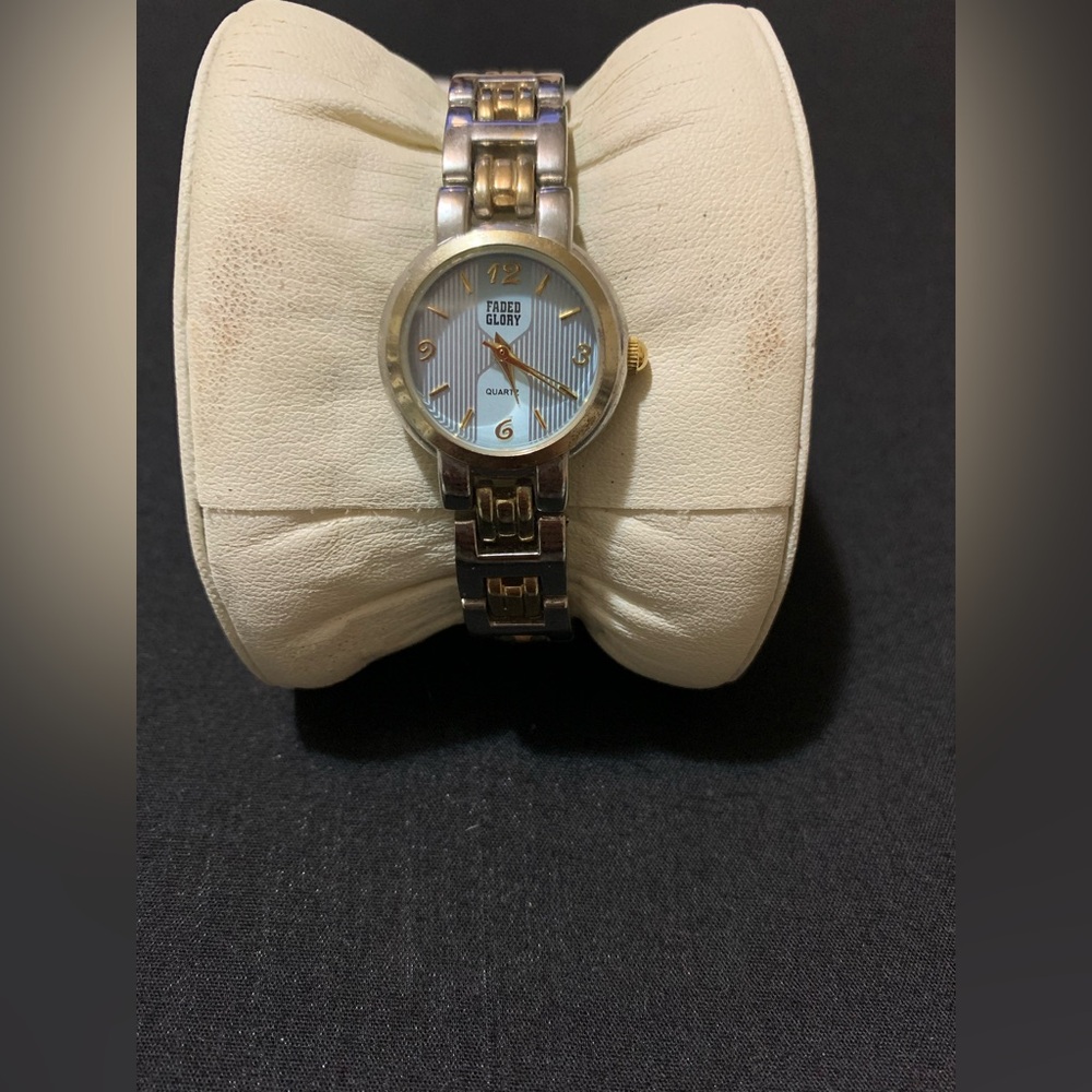 Faded Glory Women's Two-Tone Watch